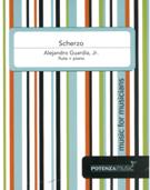 Scherzo, Op. 60 : For Flute and Piano.