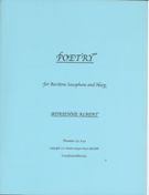 Poetry : For Baritone Sax and Harp.