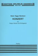 Konzert, Op. 176 : Für Sologeige, Soloklavier und Schlagwerk.