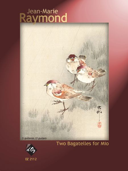 Two Bagatelles For Mio : For 3 Guitars.