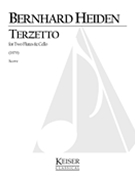 Terzetto : For 2 Flutes and Cello.