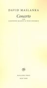 Concerto : For Saxophone Quartet and Wind Ensemble (2012).