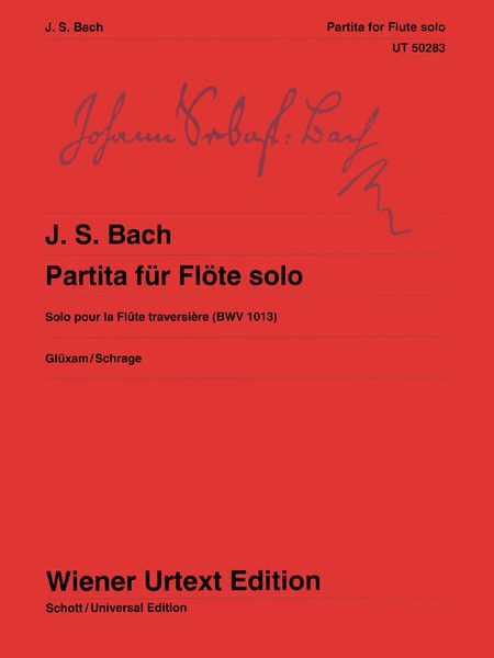 Partita, BWV 1013 : Für Flöte Solo / edited by Dagmar Glüxam.