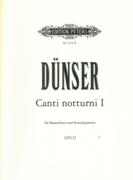 Canti Notturni I : Für Bassetthorn und Streichquartett (2012).