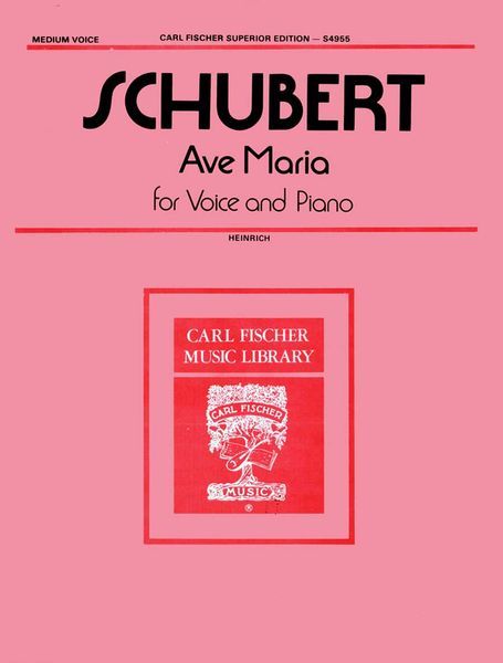 Ave Maria (Medium Voice In Ab).