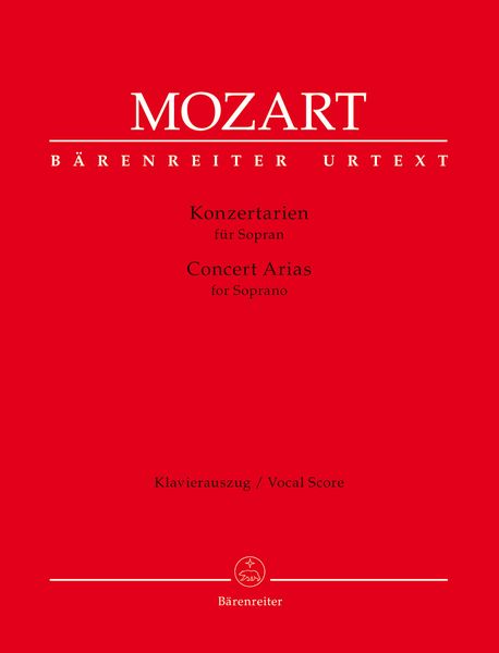 Konzertarien : Für Sopran / compiled by Thomas Seedorf.