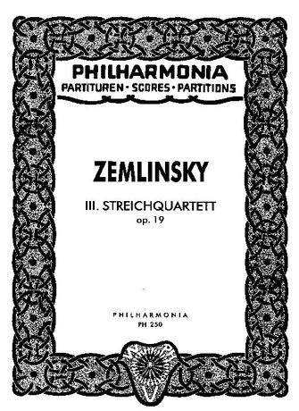 String Quartet No. 3, Op. 19.