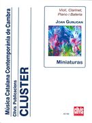 Miniatures : Per A Violi, Clarinet, Piano I Bateria (1966).