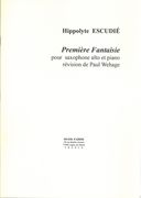 Premiere Fantaisie Originale, Avec Theme Et Variations : Pour Saxophone Alto Et Piano.