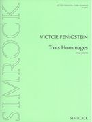Trois Hommages : Pour Piano (1961/73).
