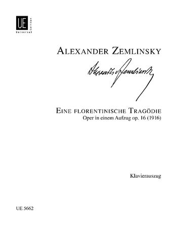 Eine Florentinische Tragödie, Op. 16 : Klavierauszug Mit Text.
