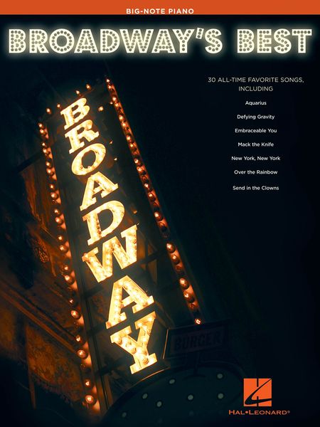 Broadway's Best : For Big-Note Piano.