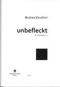Unbefleckt : For String Quartet (2013).
