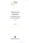 Rencontre 2 : Für Glissando-Flöte und Mischpult-Feedbacks (2013).