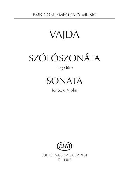 Sonata : For Solo Violin.