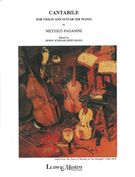 Cantabile : For Violin and Guitar (Or Keyboard) / edited by Erwin Schwarz-Reiflingen.