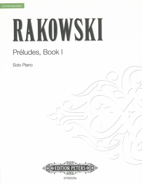 Preludes, Book I : For Solo Piano (2010).