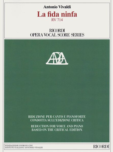Fida Ninfa, RV 714 / edited by Marco Bizzarini and Alessandro Borin.
