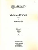 Miniature Overture : For Brass Quintet (1973).