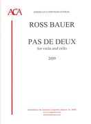 Pas De Deux : For Viola and Cello (2009).
