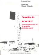 Concerto Pour Saxophone Alto Mi Et Orchestre : Piano reduction.