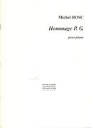 Hommage P. G. : Pour Piano.