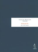 8 Duets : Per A Dues Flautes / edited by Josep Dolcet, Marco Brolli and Joan Bosch.