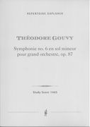 Symphonie En Sol Mineur, Op. 87 : Pour Grand Orchestre.