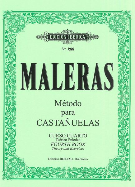 Metodo Para Castanuelas, Book 4 : Theory and Exercises.