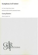 Symphony In D Minor : For 2 Oboes, Strings and Basso Continuo / Ed. Alejandro Garri.