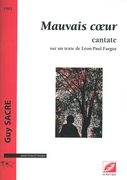 Mauvais Coeur : Cantate Pour Baryton Et Piano (1981).