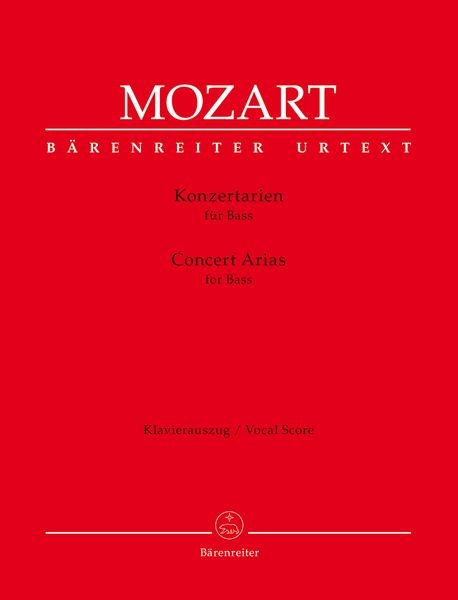 Konzertarien : Für Bass / compiled by Thomas Seedorf.