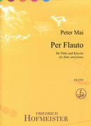 Per Flauto : For Flute and Piano.