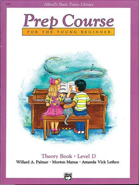 Prep Course For The Young Beginner : Theory Book, Level D.