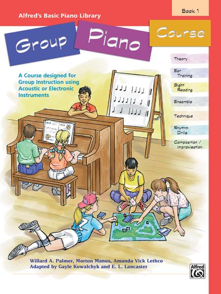 Alfred's Basic Group Piano Course, Book 1.