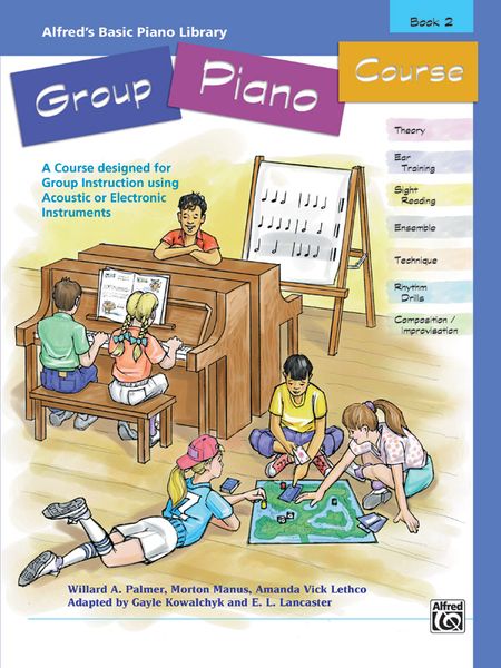 Alfred's Basic Group Piano Course, Book 2.