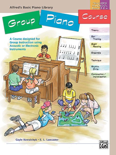 Alfred's Basic Group Piano Course : Teacher's Handbook For Books 3 & 4.