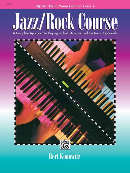 Alfred's Basic Jazz/Rock Course : Lesson Book, Level 4.