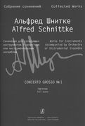 Concerto Grosso No. 1 : For Two Violins (Or Flute and Oboe), Harpsichord, Piano and Strings.