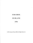 For Oboe (1994).
