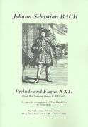 Prelude & Fugue XXII (From Well-Tempered Clavier I, BWV 867 : For String Quintet / arr. Vince Kelly.