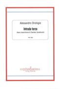 Intrada Terza : For Contralto Recorder and Strings / transcribed by Daniele Zanettovich.