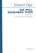 We Will Remember Them (From With Proud Thanksgiving) : For SATB / arranged by Ian Tracey.