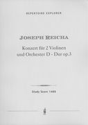 Concerto Concertant D-Dur, Op. 3 : Für 2 Violinen und Orchester.