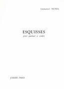 Esquisses : Pour Quatour A Cordes.
