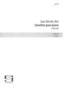 Sonatine : Pour Piano (1949/50).