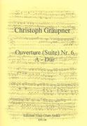 Ouverture (Suite) No. 6 A-Dur, GWV 473 : Für Streichorchester / Ed. Gyula Petendi.