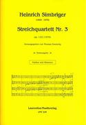 Streichquartett Nr. 3, Op. 122 (1970) / edited by Thomas Emmerig.
