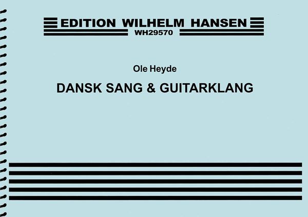 Dansk Sang Og Guitarklang.