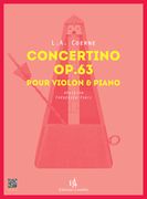 Concertino, Op. 63 : Pour Violon Et Piano / edited by Frederick Forti.